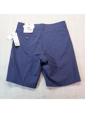 Grand Slam Golf Blue Zip Shorts Size 32 Mens 9" Inseam nwt